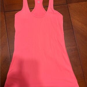 Lululemon Athletica Neon Pink Tank Top